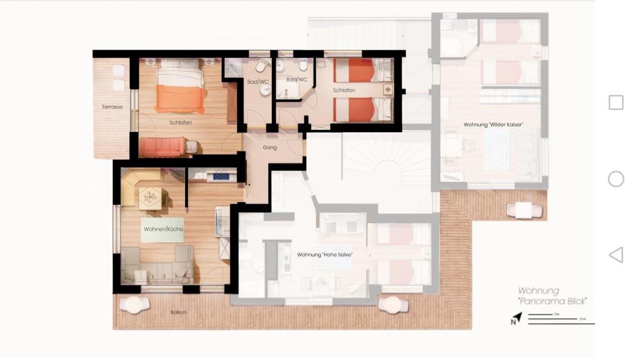 Appartements Alpenblick Soell Eksteriør bilde